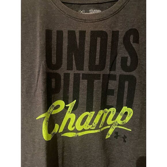 Under Armour Boys Undisputed Champ Graphics Athletic Tshirt Size Youth XL - Picture 3 of 6
